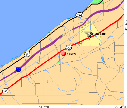 Portland, NY (14769) map