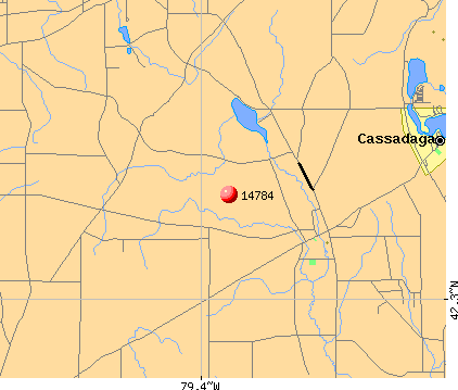 Stockton, NY (14784) map