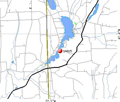 Bradford, NY (14815) map