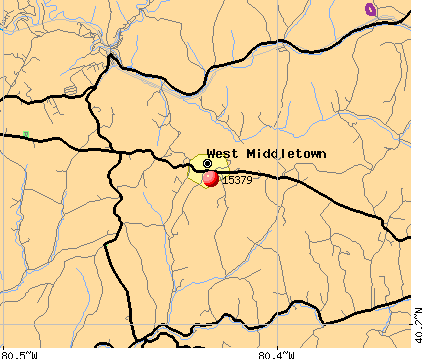 West Middletown, PA (15379) map