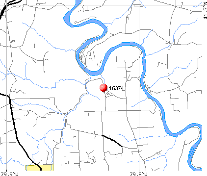 Clintonville, PA (16374) map