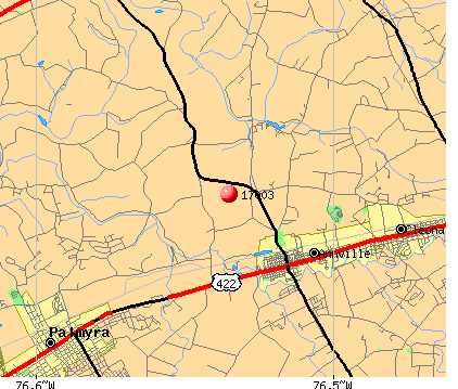 Annville, PA (17003) map