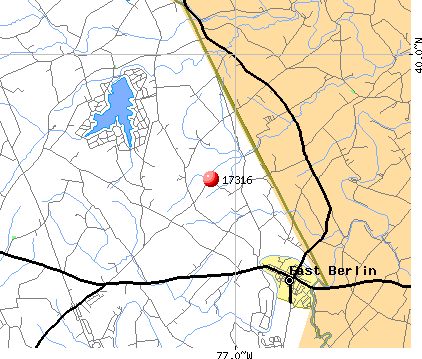 Lake Meade, PA (17316) map