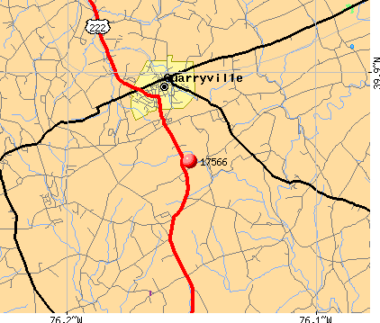 Quarryville, PA (17566) map