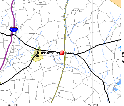 Turbotville, PA (17772) map