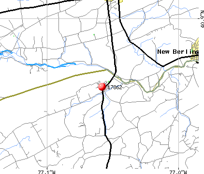 Penns Creek, PA (17862) map