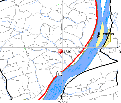 Port Trevorton, PA (17864) map