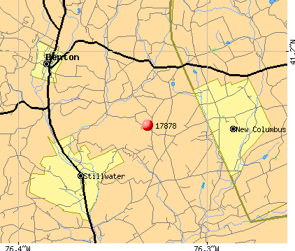 Stillwater, PA (17878) map