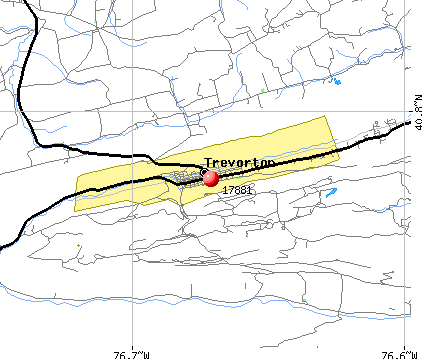 Trevorton, PA (17881) map