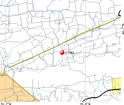 Klingerstown, PA (17941) map