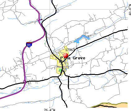 Pine Grove, PA (17963) map