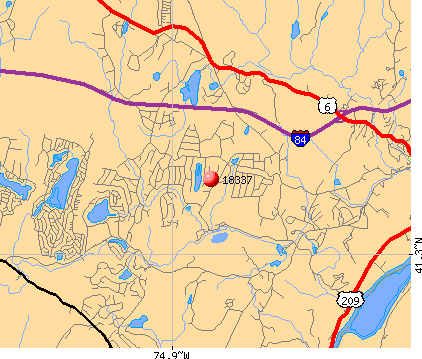 Milford, PA (18337) map