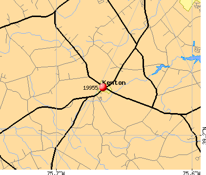 Kenton, DE (19955) map