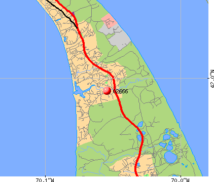 Truro, MA (02666) map