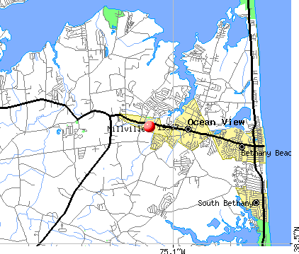 Millville, DE (19967) map