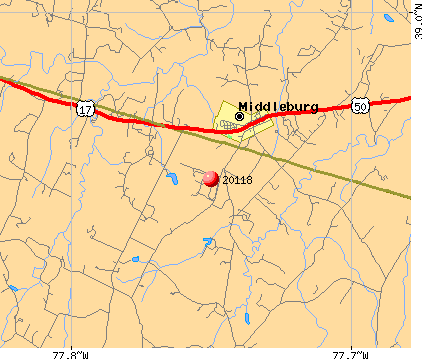 Middleburg, VA (20118) map