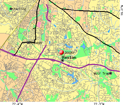 reston va zip code map 20190 Zip Code Reston Virginia Profile Homes Apartments reston va zip code map