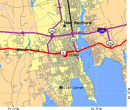 New Bedford Zip Codes