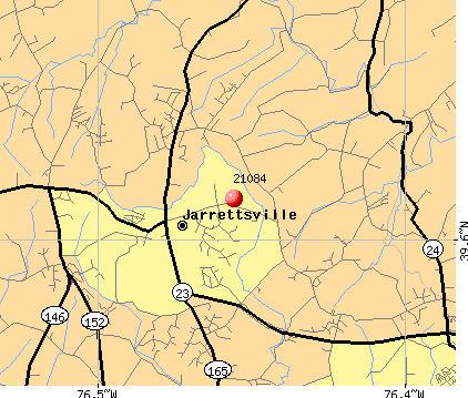 Jarrettsville, MD (21084) map