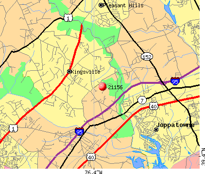 21156 map