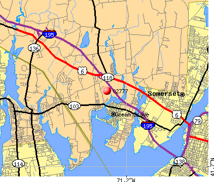 Ocean Grove, MA (02777) map