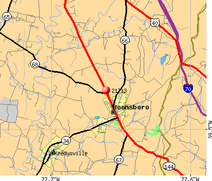Nearest zip codes: 21756,