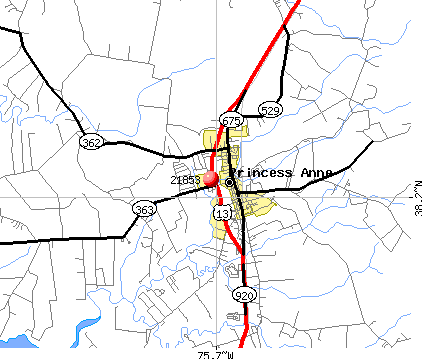 Mount Vernon, MD (21853) map