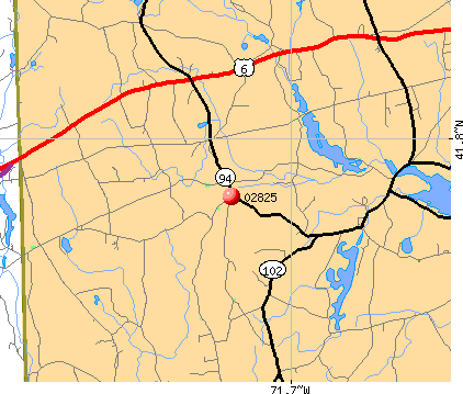 Foster, RI (02825) map