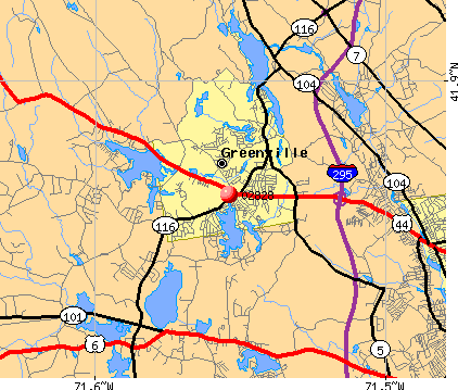 Greenville, RI (02828) map