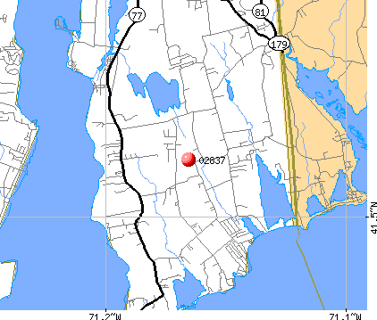 Little Compton, RI (02837) map