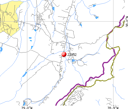 Sherando, VA (22952) map