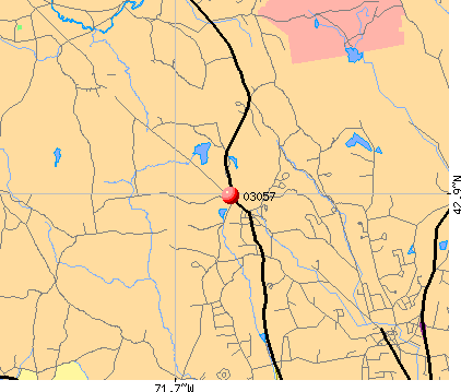 Mont Vernon, NH (03057) map