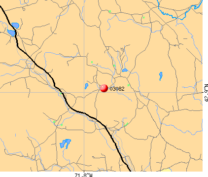 Lyndeborough, NH (03082) map