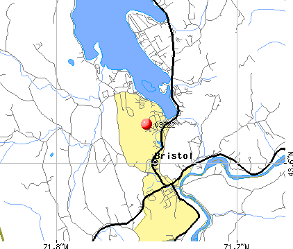 Bristol, NH (03222) map