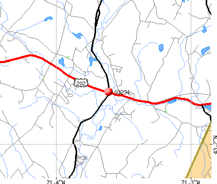 Epsom, NH (03234) map