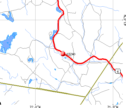 Grafton, NH (03240) map