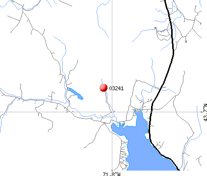 Hebron, NH (03241) map