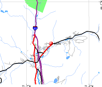 Lincoln, NH (03251) map