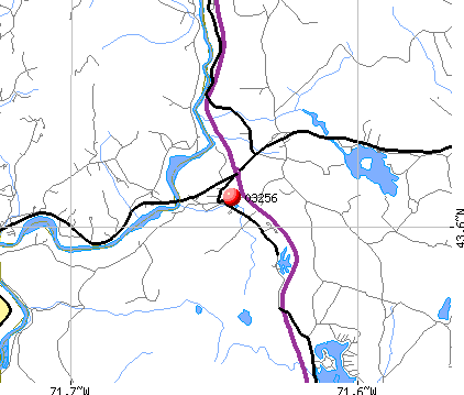 New Hampton, NH (03256) map