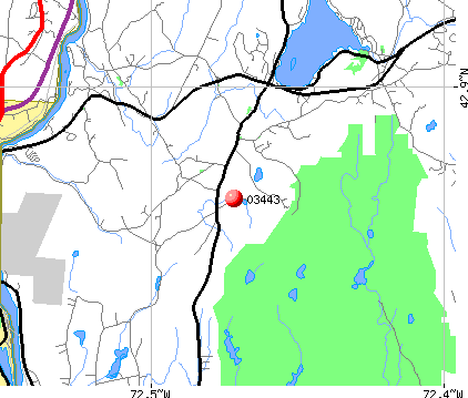 Chesterfield, NH (03443) map