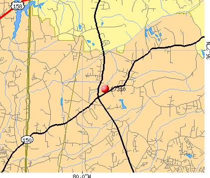 Oak Ridge, NC (27310) map