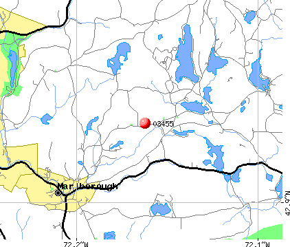 Marlborough, NH (03455) map