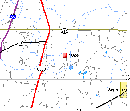 Pleasant Hill, NC (27866) map