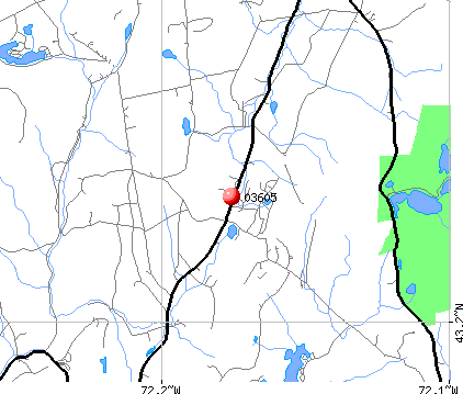 Lempster, NH (03605) map