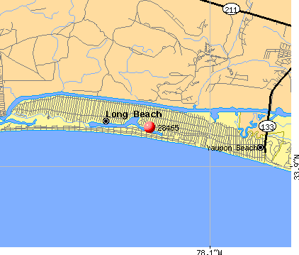 Map Of Oak Island Nc - Maping Resources