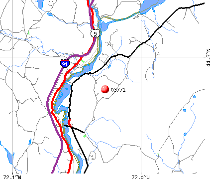 Monroe, NH (03771) map