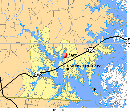Lake Norman of Catawba, NC (28673) map