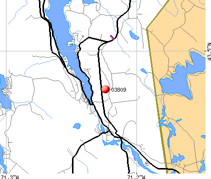 Alton, NH (03809) map