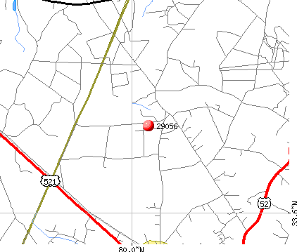 Greeleyville, SC (29056) map