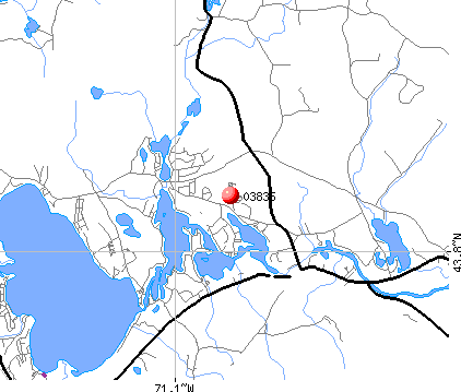 Freedom, NH (03836) map